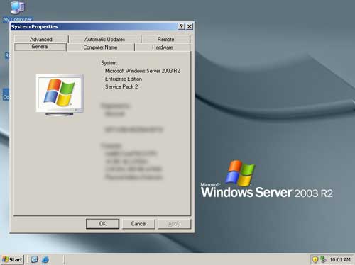 windows server 2003 sp2 update